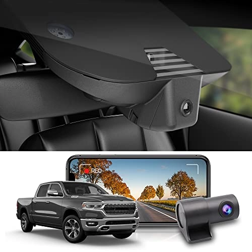 FITCAMX Dual Dash Cam - 4K 1080P for Dodge RAM 1500