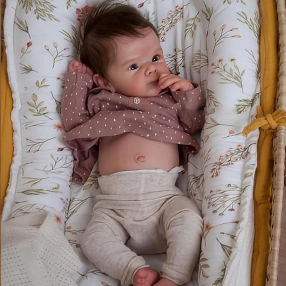 Nanjing keruita internet tech Co.,Ltd Bettie Reborn Baby Doll - 18 inches Vinyl Girl Ages 3+