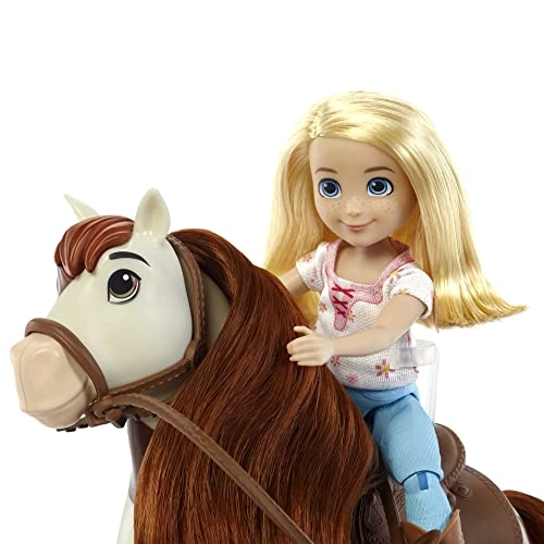 Abigail Doll - 7 Movable Joints + Boomerang Horse - Soft Mane & Tail Ages 3+