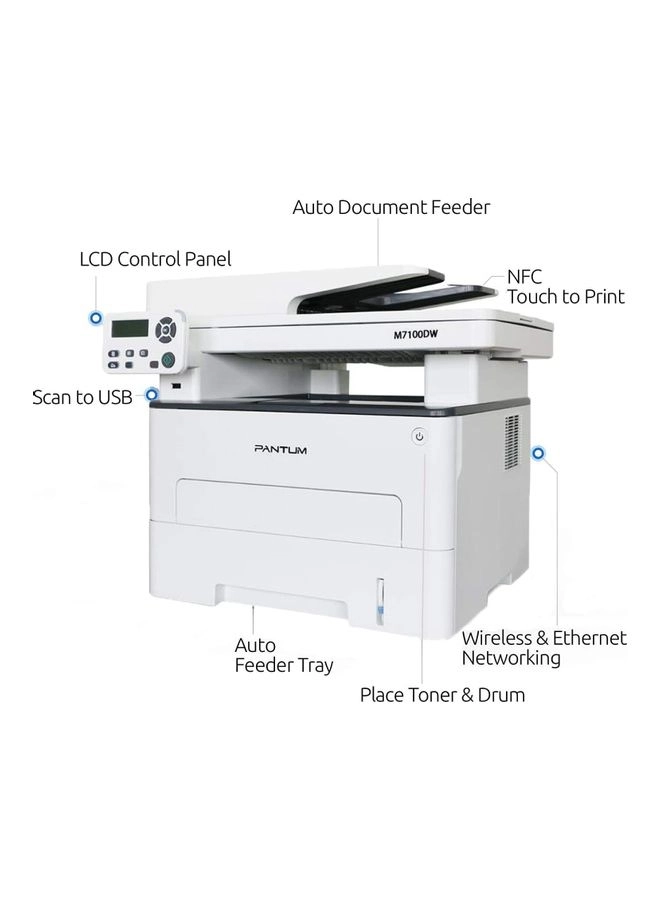 M7100DW - Laser Monochrome