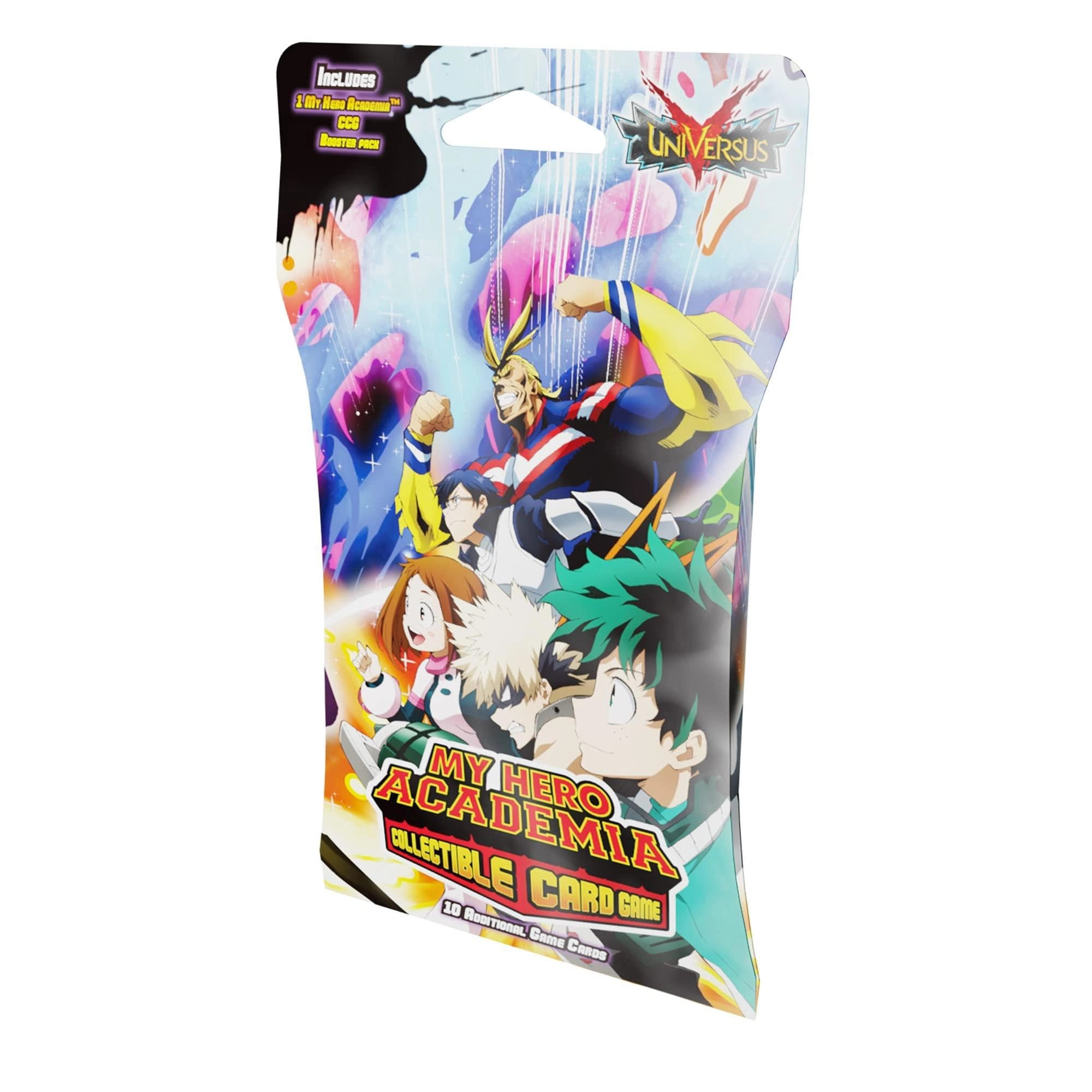 Jasco Games My Hero Academia Collectible Card Game - Hanging Booster Pack - English 10pcs