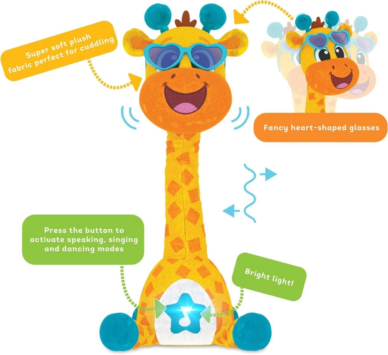 Dancing Giraffe Paul - 1 year+