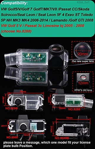 HD Color CCD Waterproof Vehicle Car Rear View Backup Camera - RCA 1280*720 Pixels