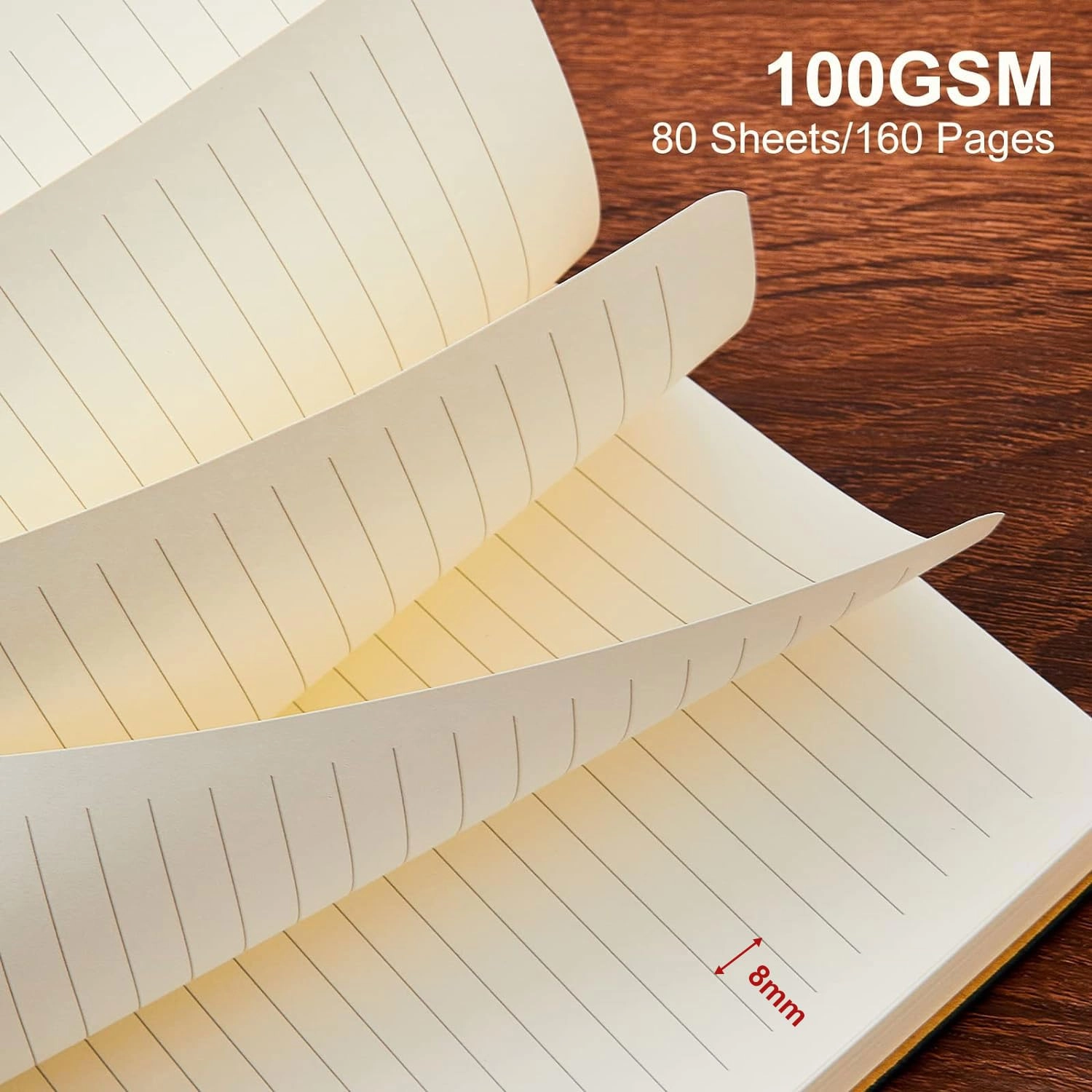 Lined Journal Notebook B5 - Lined 160 Pages