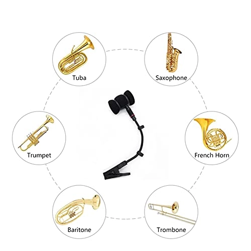 Saxophone Microphone Holder - Mini Shock Mount Wind Mic Mount