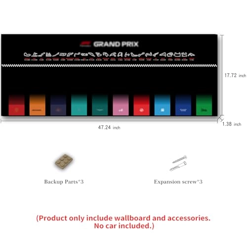 Display Wallboard - Builtin LED Lighting Wall Mount