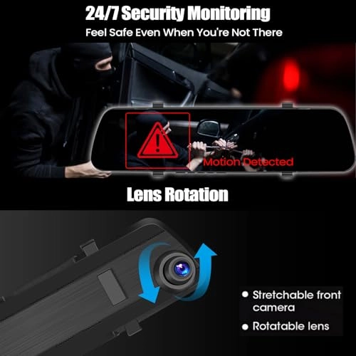 Mirror Dash Cam - 1080P