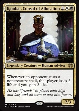Magic: the Gathering Kambal, Consul of Allocation 183/264 - Kaladesh