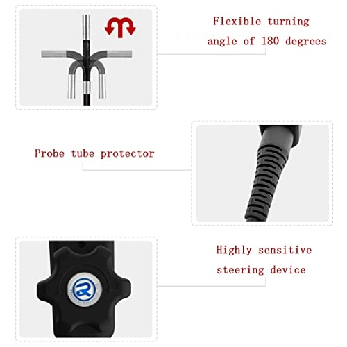 Articulating Borescope - 8.5mm 1080P 4.3" IPS