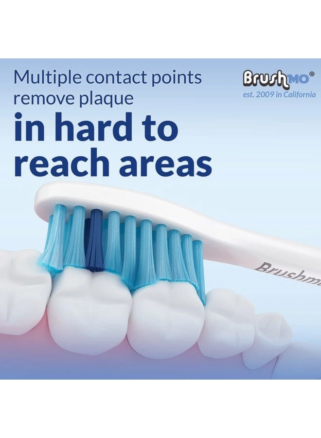 Replacement Toothbrush Heads - 6 Pack Compact