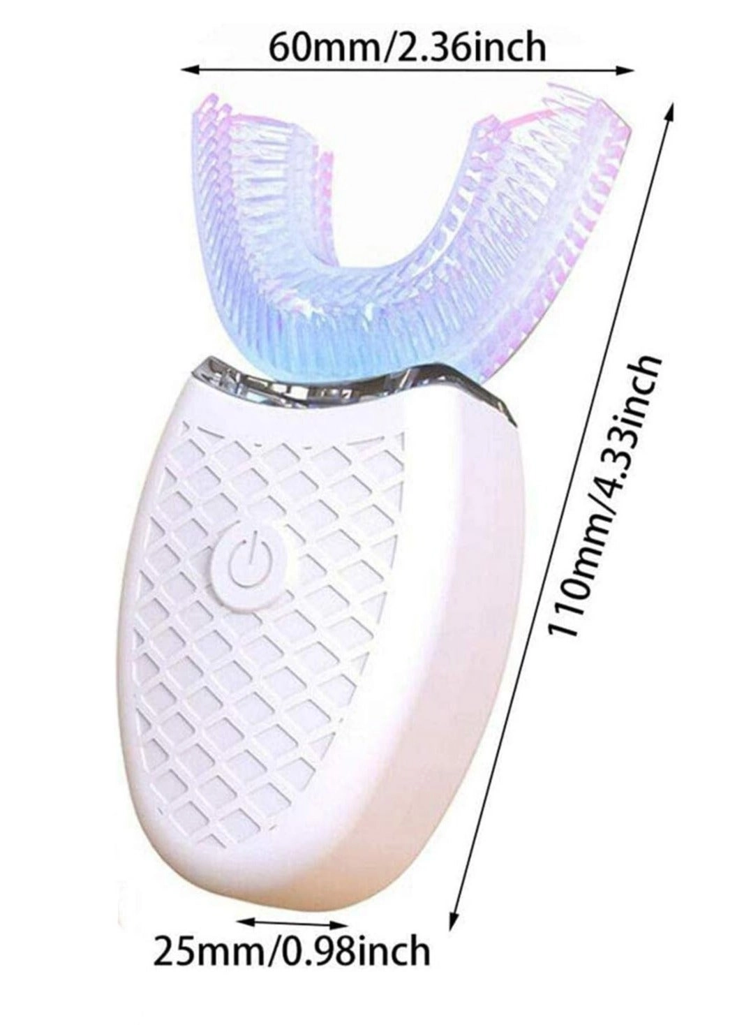 U-shaped Electric Toothbrush - Adult Waterproof Silicone