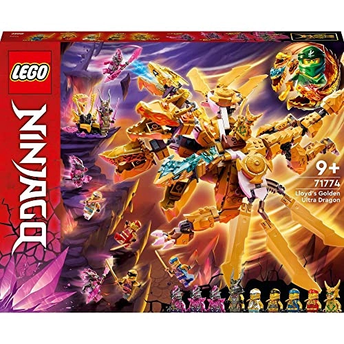 NINJAGO Lloyd’s Golden Ultra Dragon (71774)