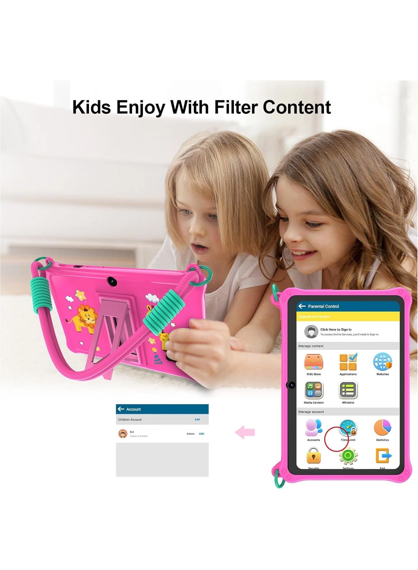 Kids Tablet - 2GB+2GB 7 inch 32GB