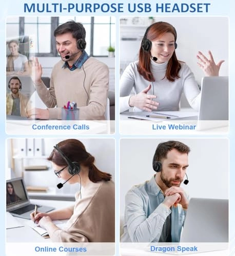 USB Headset Wired Headset