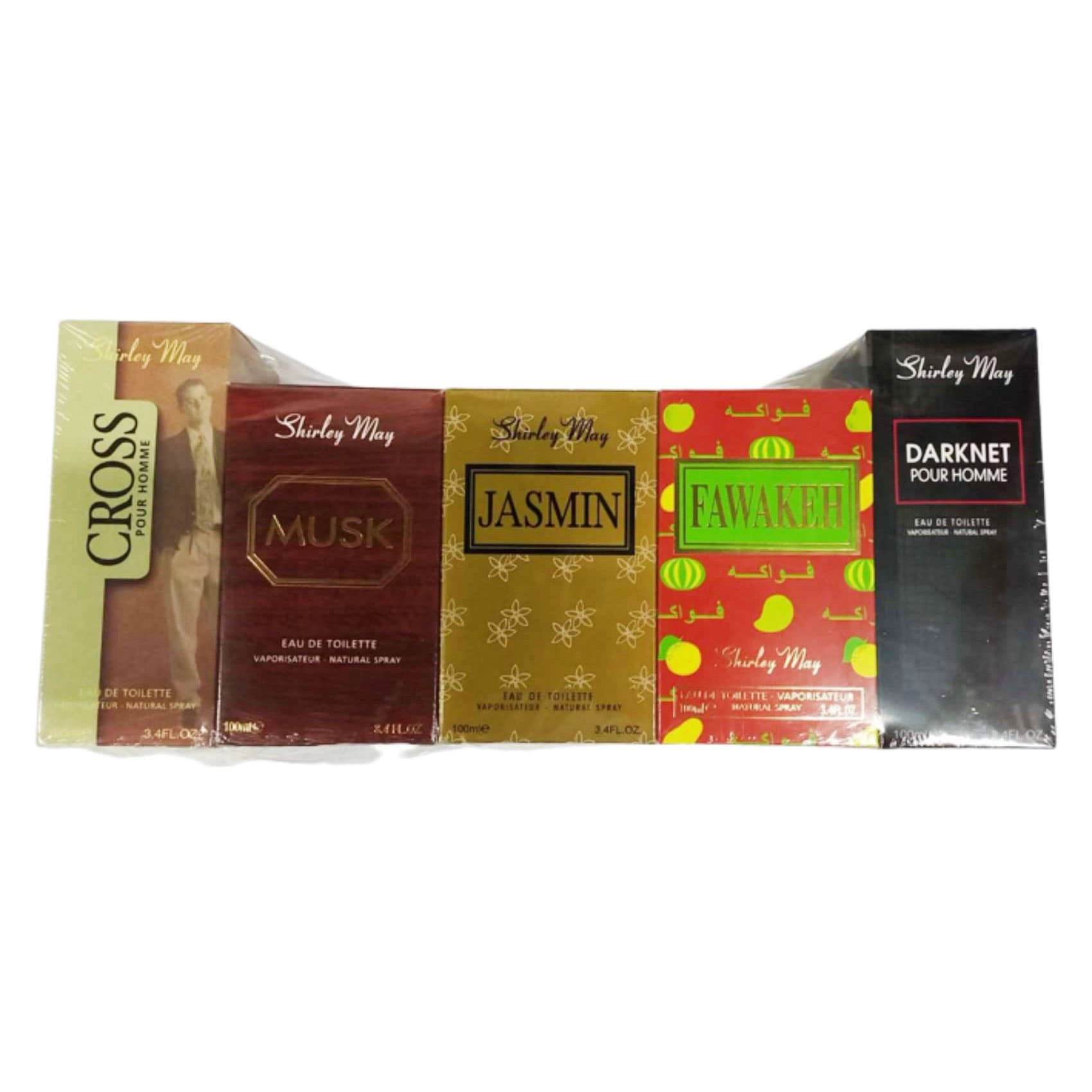 Shirley May Assorted Eau De Toilette - 5 Pieces