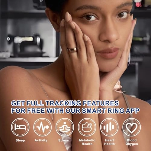 Smart Ring - 24/7 Heart Rate SpO2 Sleep