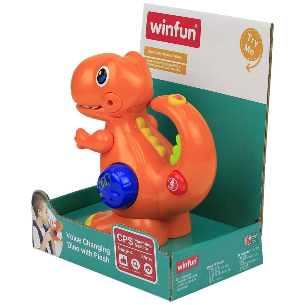 Voice Changing Dino - Suitable for 18 months & above