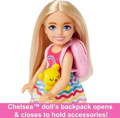 Chelsea Travel Doll - It Takes Two 6 Accessories Ages 3+