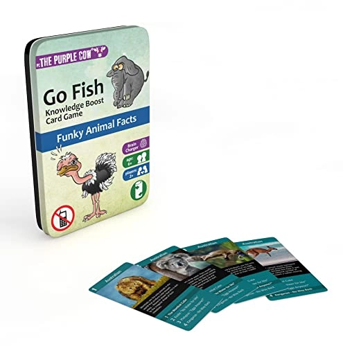 Go Fish!: Funky Animals Facts - Card Game