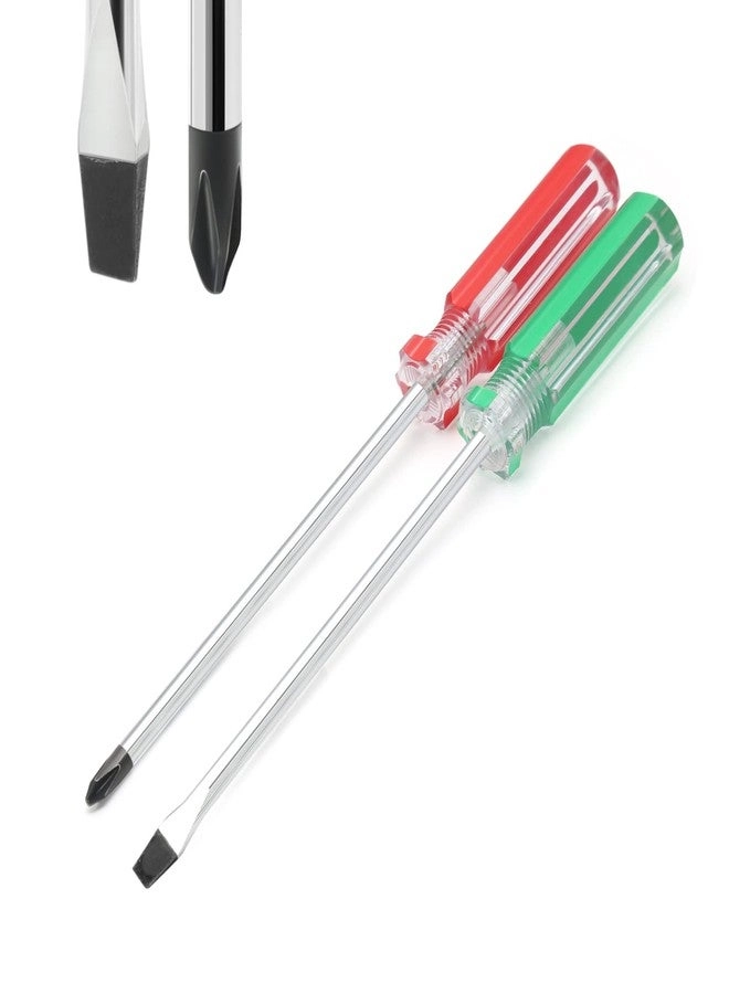 Magnetic Screwdriver Slotted and Phillips Screwdriver Set (2 Pcs)