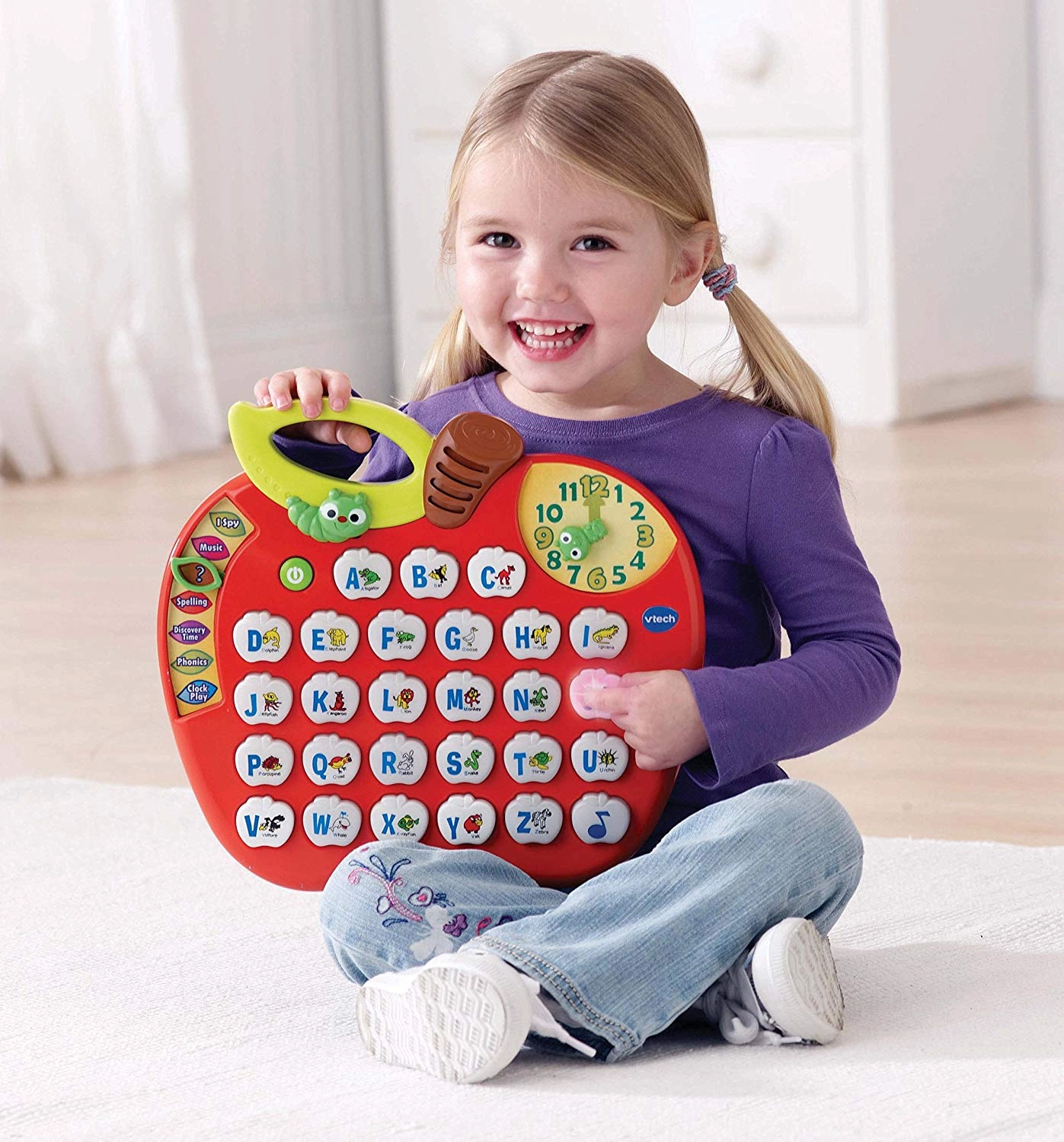 Light Up Alphabet Apple - 3 years+