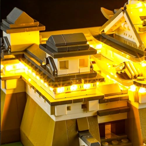 Led Lighting Kit for Himeji Castle - Compatible with 21060 Remote control