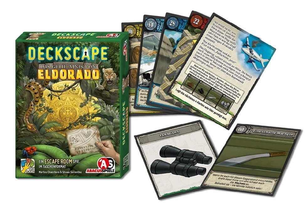 Deckscape: The Secret of Eldorado - Card Game (German)