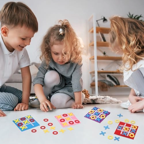 Mini Felt Tic-Tac-Toe Puzzle (XC-TG021-12)