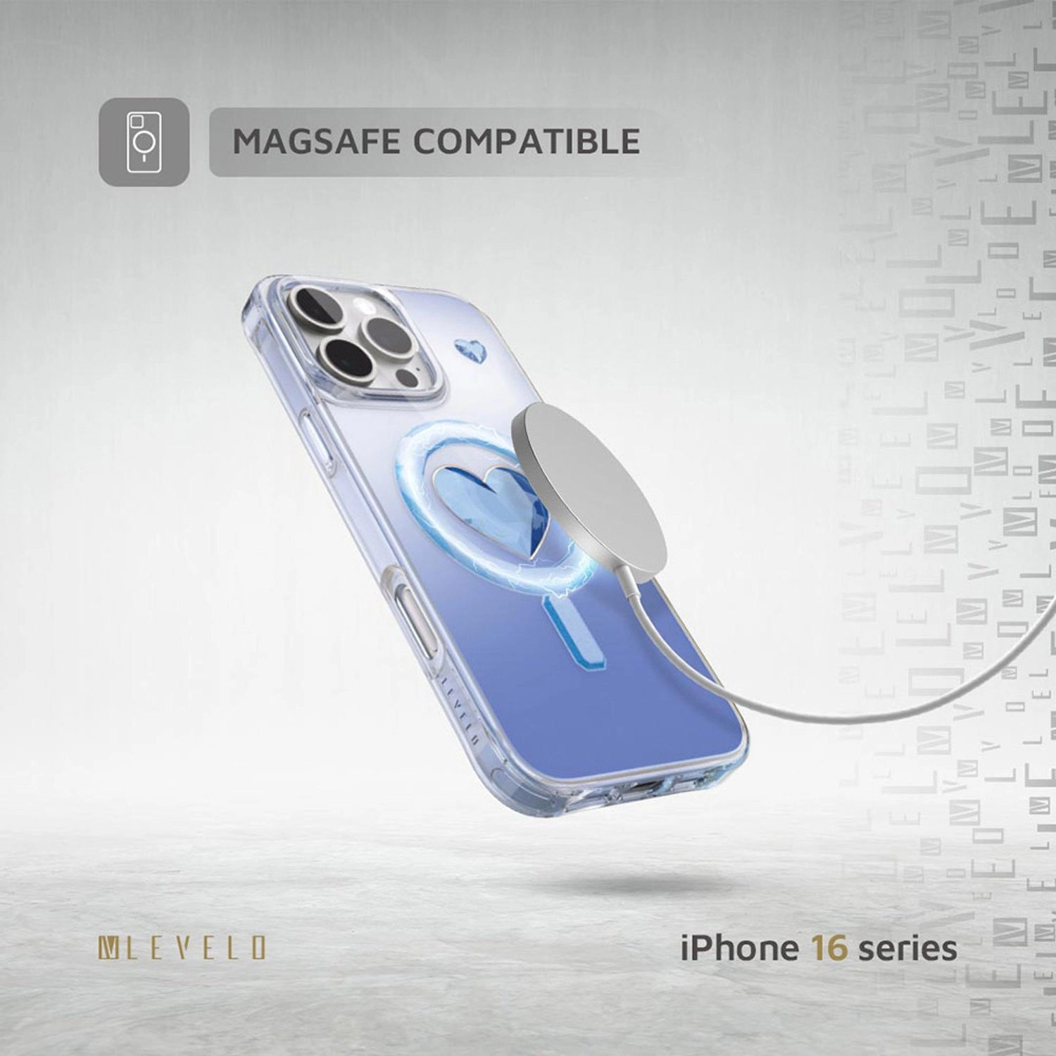 Hearts MagSafe Case for iPhone 16 Pro