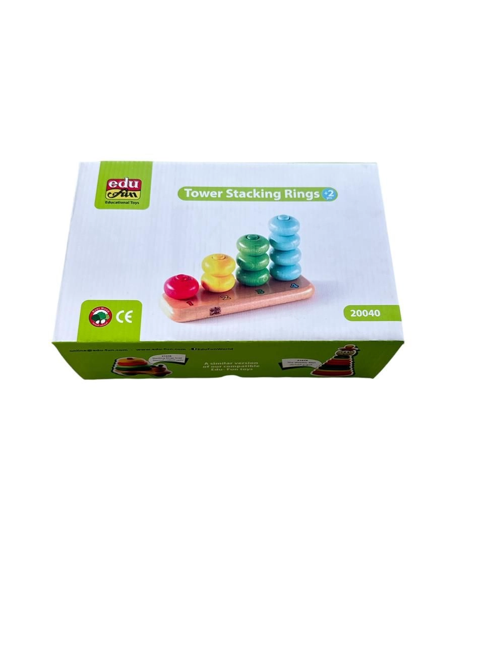 Tower Stacking Rings - Suitable for 2 years and above 10 Pcs