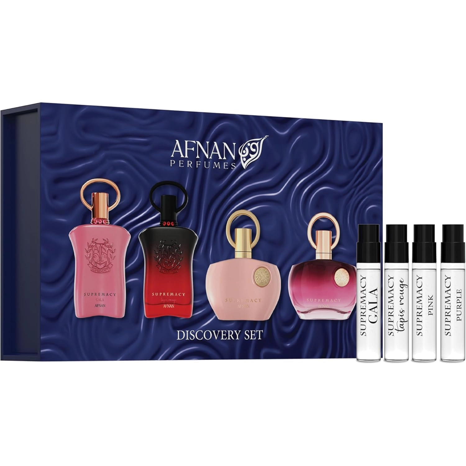 Afnan Perfumes LLC Supremacy Gala + Supremacy Tapis Rouge + Supremacy Pink + Supremacy Purple - Supremacy Femme 4 Pcs