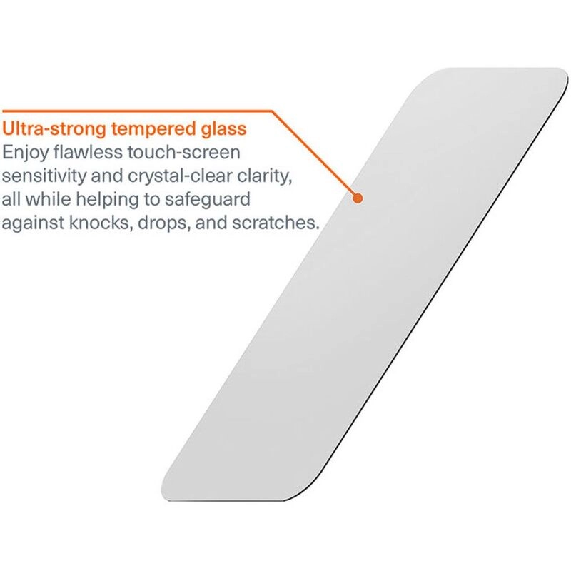 Clear Tempered Glass Screen Protector for iPhone 17 Pro Max
