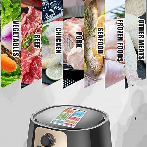 Air Fryer Magnetic Cheat Sheet - Paper 1 piece(s)