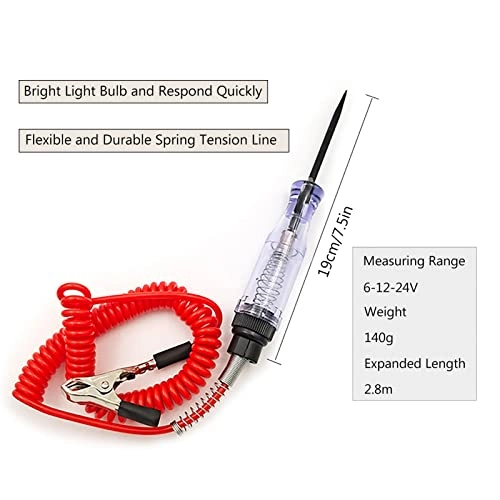 Electrical Wire Circuit Tester - 20 AMP 6V-24V