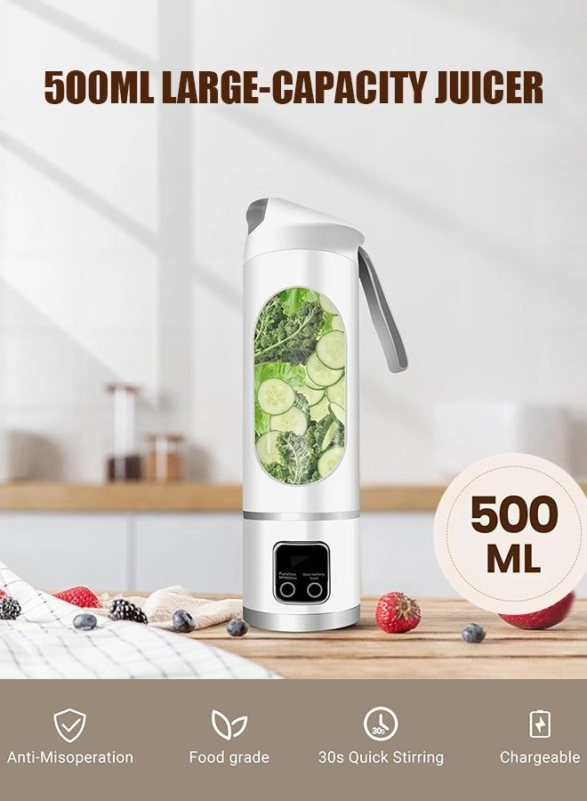 Portable Blender - Rechargeable Mini Electric Juicer