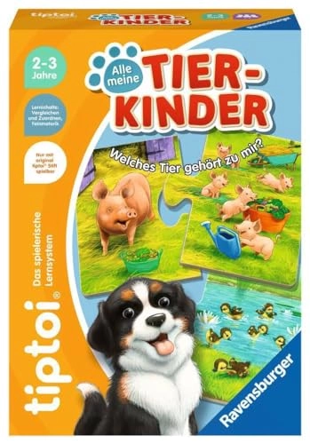 Ravensburger Spieleverlag Alle meine Tierkinder Puzzle (00108)