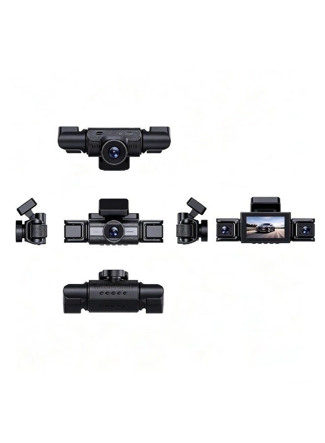 4 Channel Dash Cam - 2.5K+1K+1K+1K