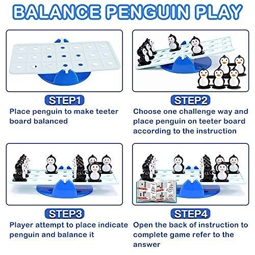 Balance Penguin - 3 4 5 6 7 8