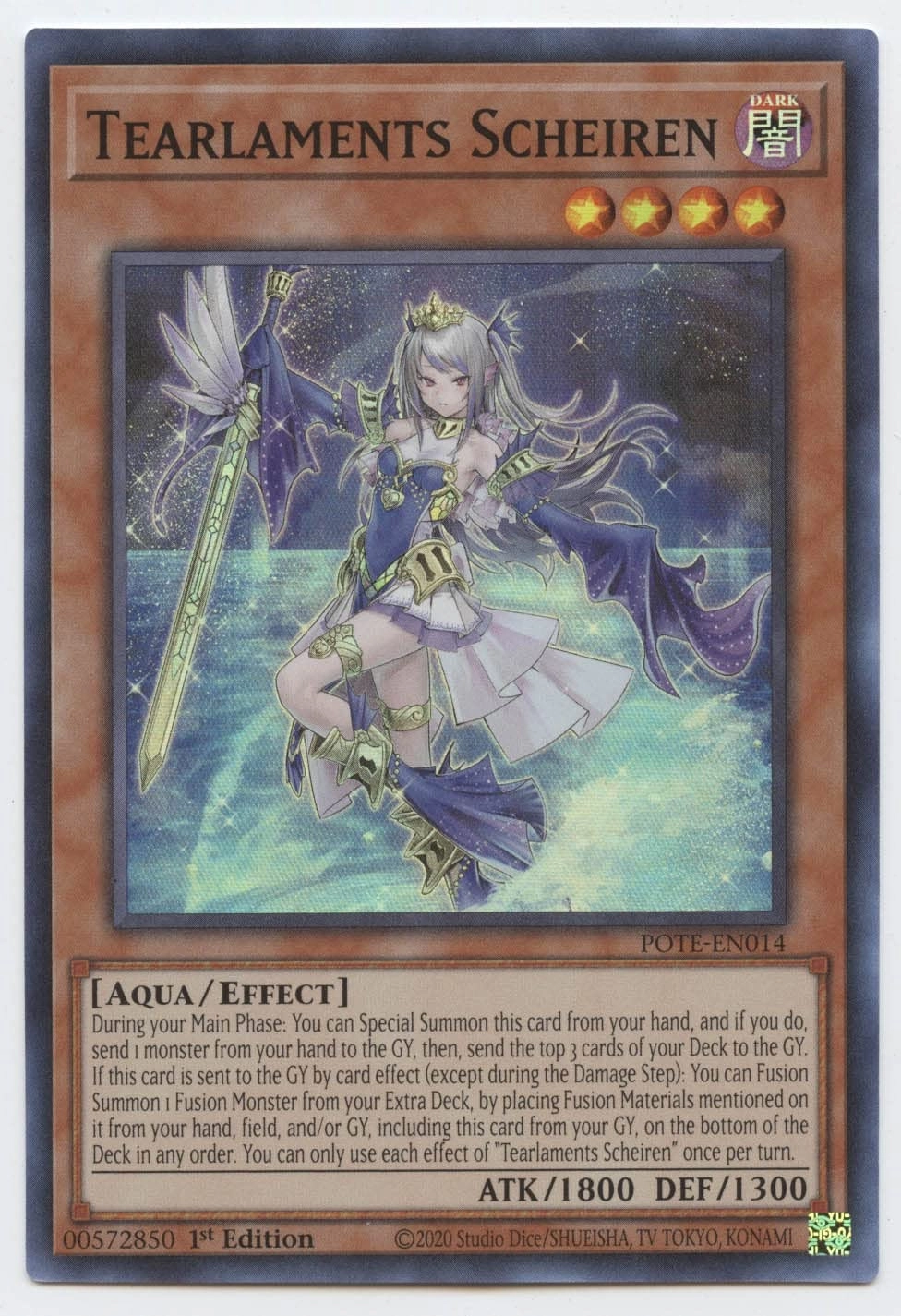 Yu-Gi-Oh! Tearlaments Scheiren POTE-EN014 - 1st Edition