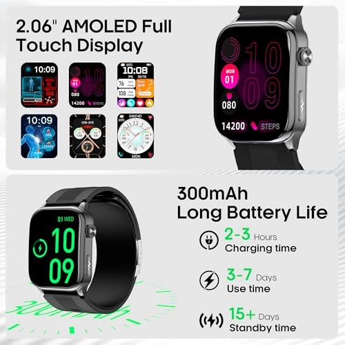 Blood Pressure Smart Watch 2.06"