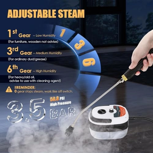 High Pressure Steam Cleaner - 35Bar