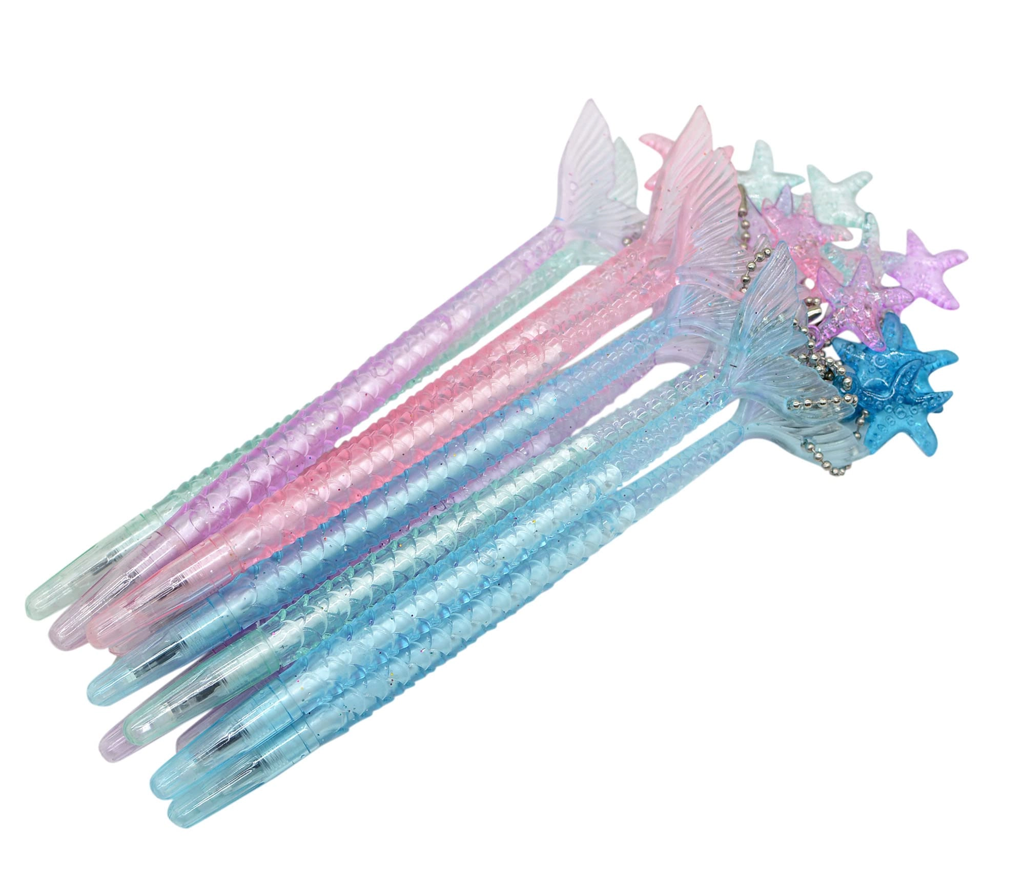 Cute Mermaid Novelty Gel Ink Writing Pens - 12.0 Count 0_5mm