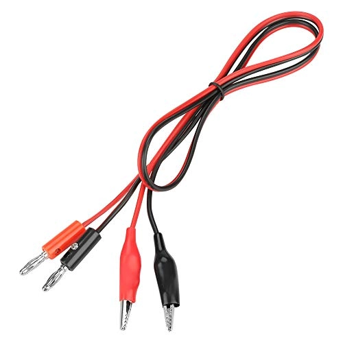 Banana Plug to Clip Cable - 5A 30V Banana plug to clip