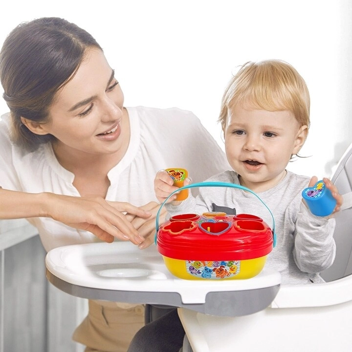 Giggle 'N Learn Electronic Shape Sorter - 5 Shapes Light-up Button