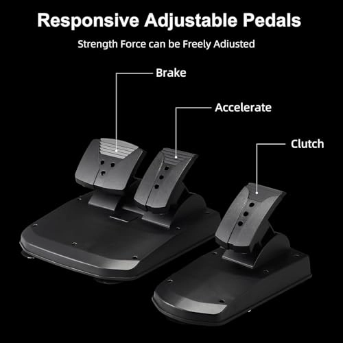 G30 Racing Wheel & Pedals - PC PS4 Xbox ONE Xbox 360 Xbox Series X PS3 Xinput NS Android