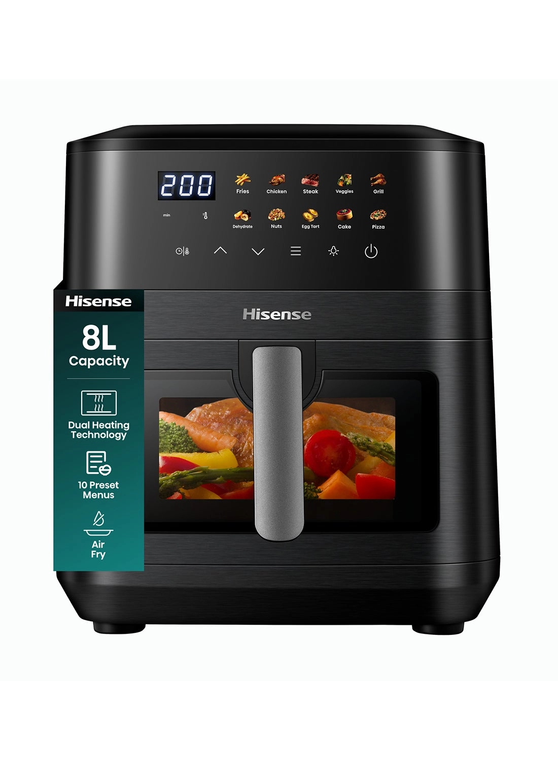 Dual Air Fryer H08AFBK1S4