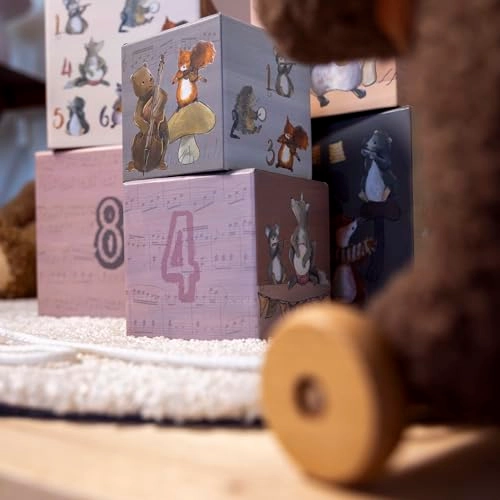 Pyramid Toy Set - 36 Months 9 pieces