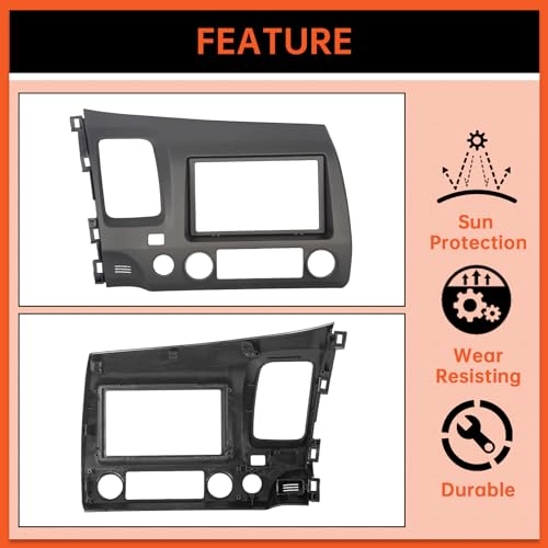Double Din Radio Install Kit - Honda Civic 20062011