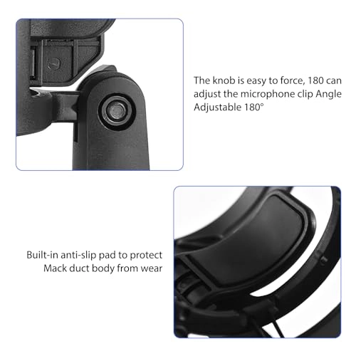 Microphone Shock Mount - 58 Interface Black