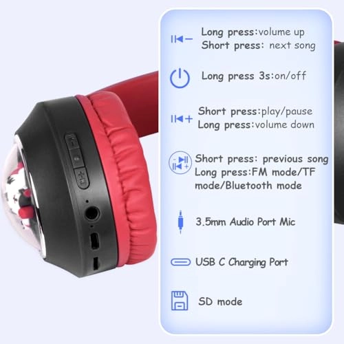 Kids Bluetooth Headphones Wireless Headphone